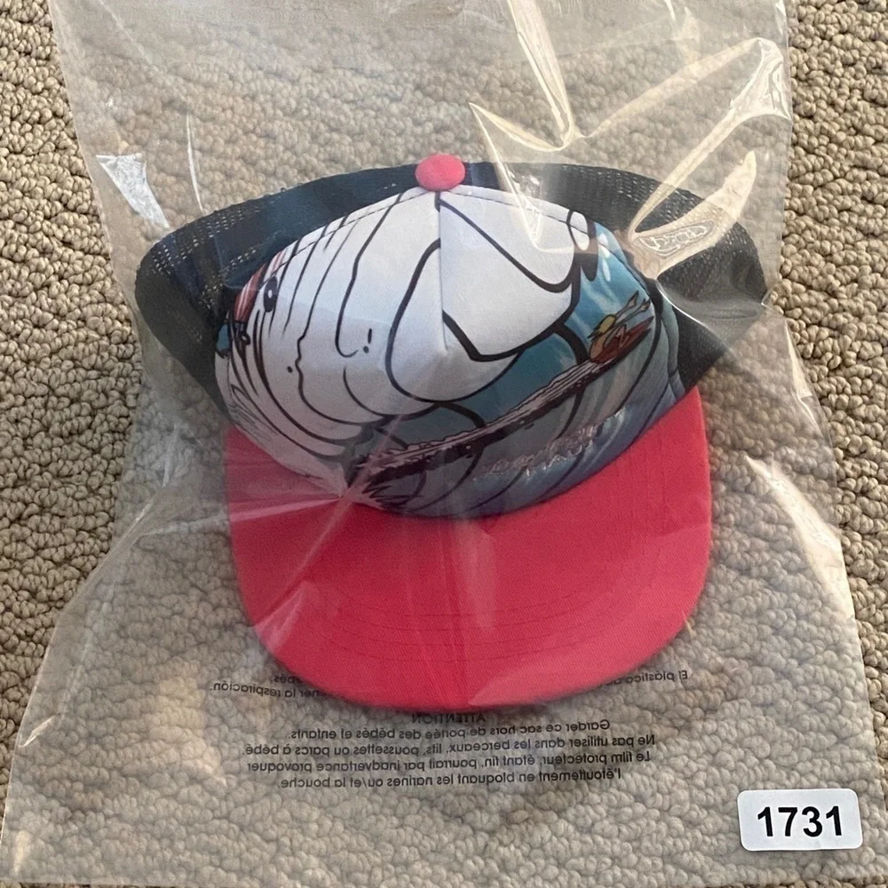 NEW Living the Dream MAUI Snapback Hat Cap w/ Pink Flat Bill Unisex Kid’s Size